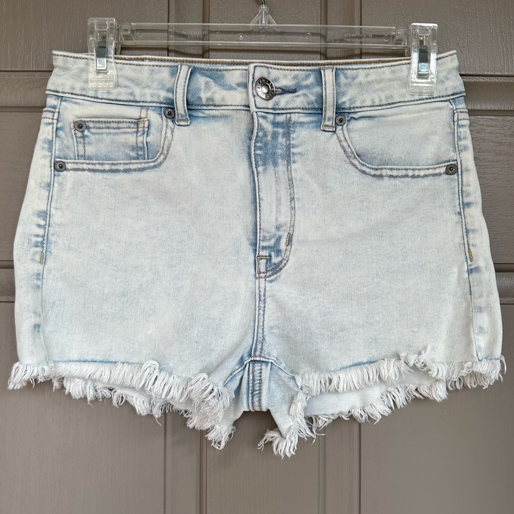 American Eagle Jeans Super Hi-Rise Shortie Ne(X)T Level Stretch Size 4 🌸